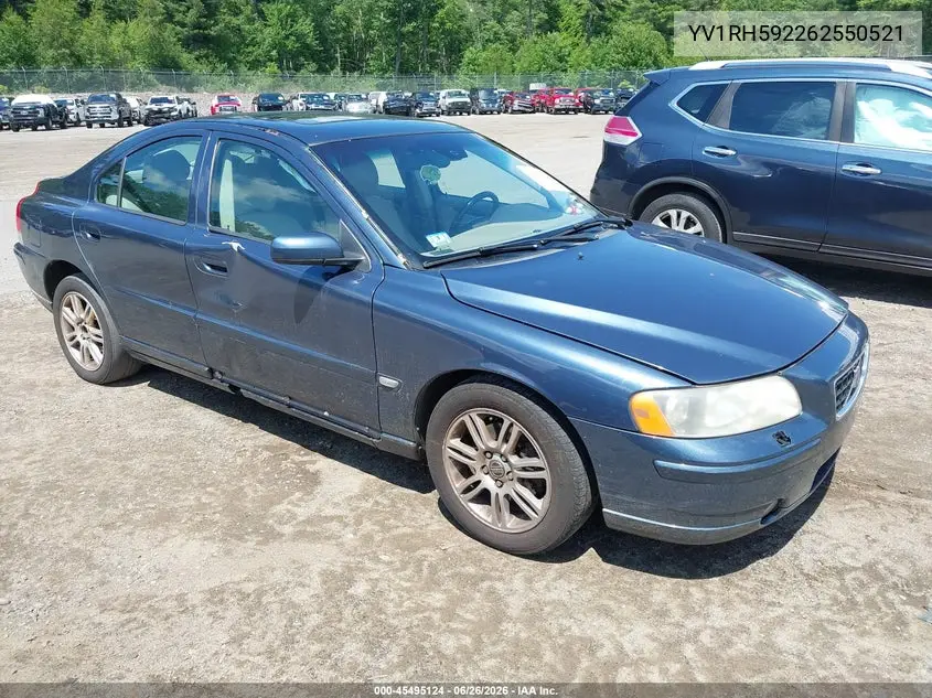2006 Volvo S60 2.5T VIN: YV1RH592262550521 Lot: 45495124