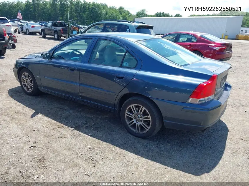 2006 Volvo S60 2.5T VIN: YV1RH592262550521 Lot: 45495124