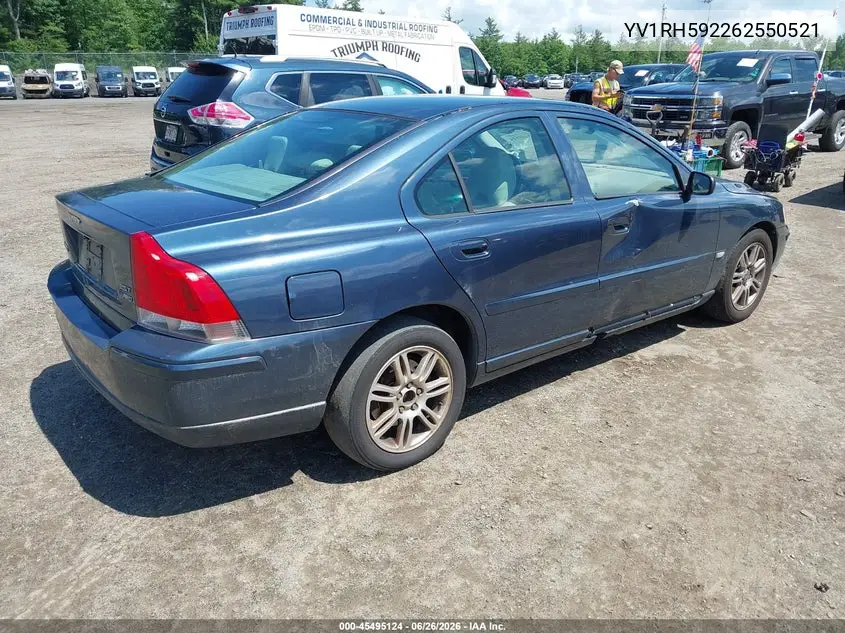 2006 Volvo S60 2.5T VIN: YV1RH592262550521 Lot: 45495124