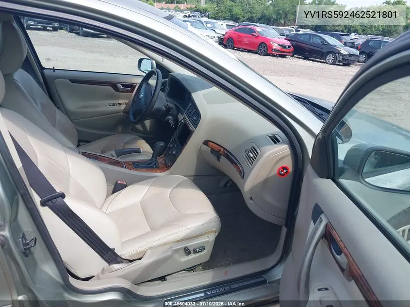 2006 Volvo S60 2.5T VIN: YV1RS592462521801 Lot: 45604033