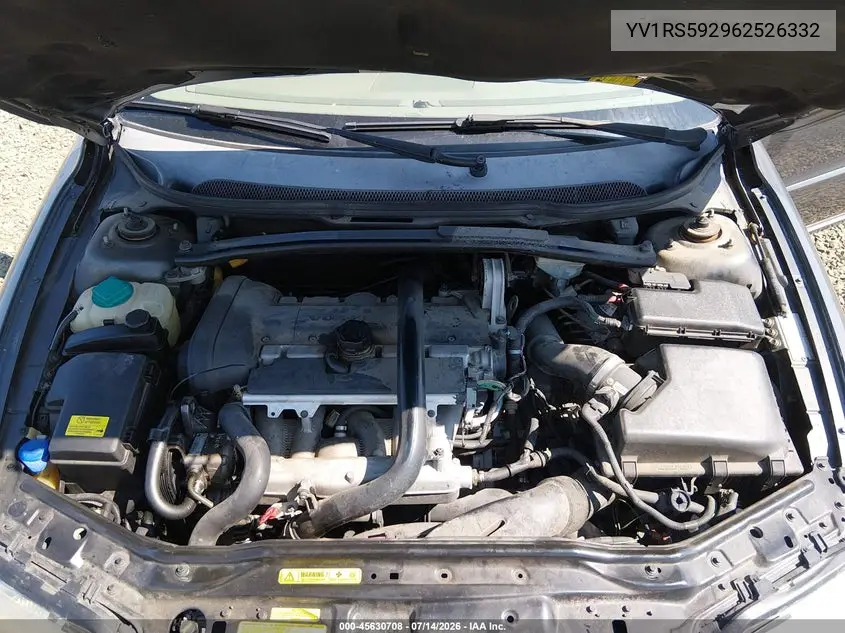 2006 Volvo S60 2.5T VIN: YV1RS592962526332 Lot: 45630708