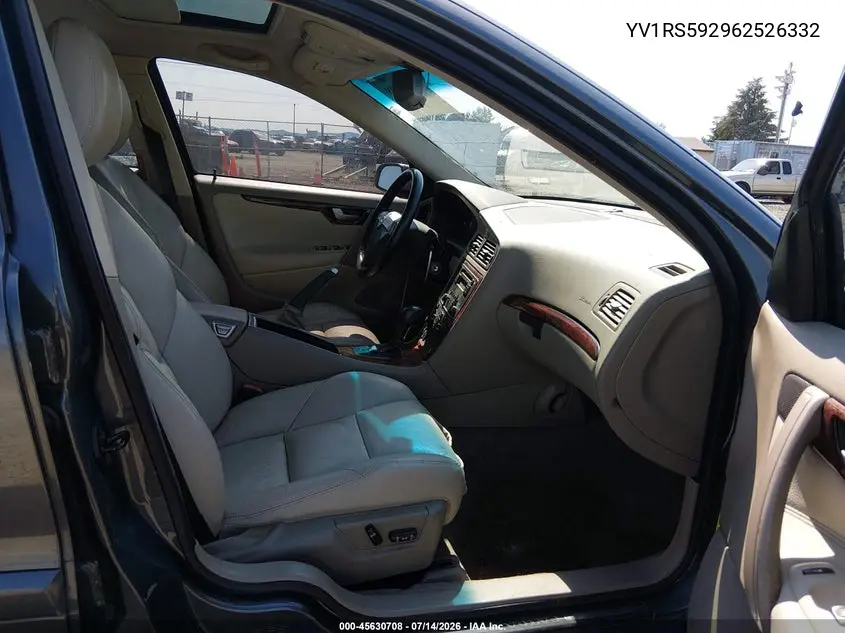 2006 Volvo S60 2.5T VIN: YV1RS592962526332 Lot: 45630708
