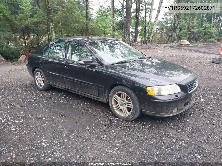 2007 Volvo S60 2.5T VIN: YV1RS592172602871 Lot: 45525401