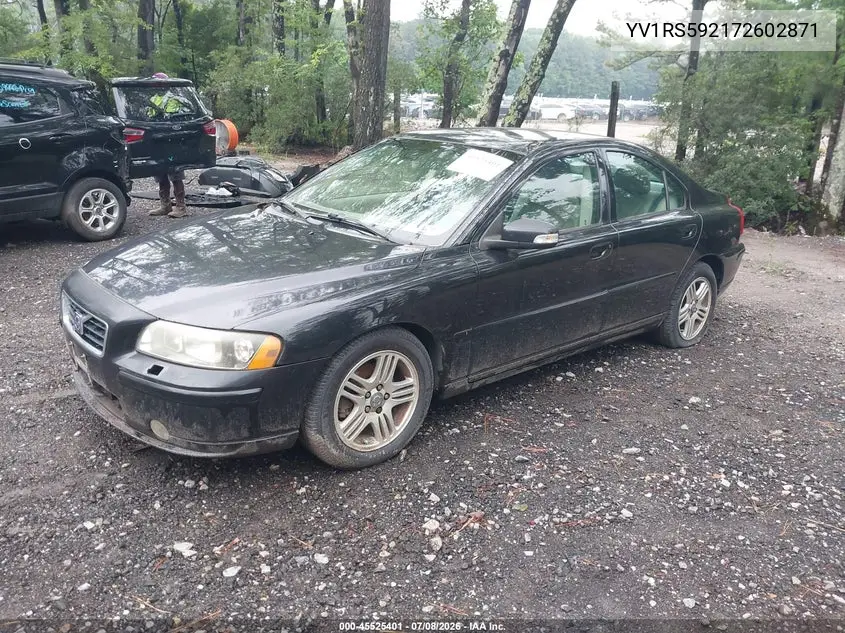 2007 Volvo S60 2.5T VIN: YV1RS592172602871 Lot: 45525401