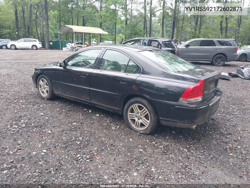 2007 Volvo S60 2.5T VIN: YV1RS592172602871 Lot: 45525401