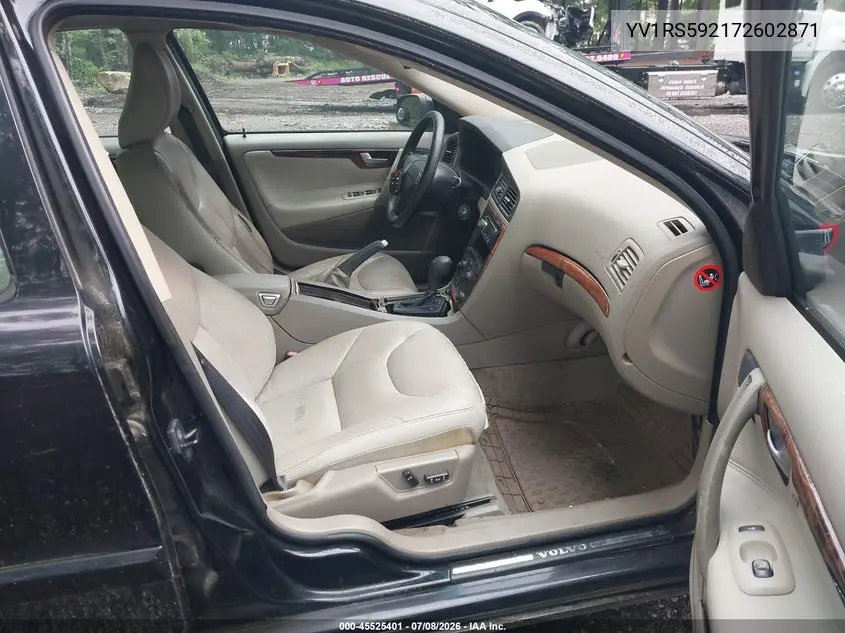 2007 Volvo S60 2.5T VIN: YV1RS592172602871 Lot: 45525401
