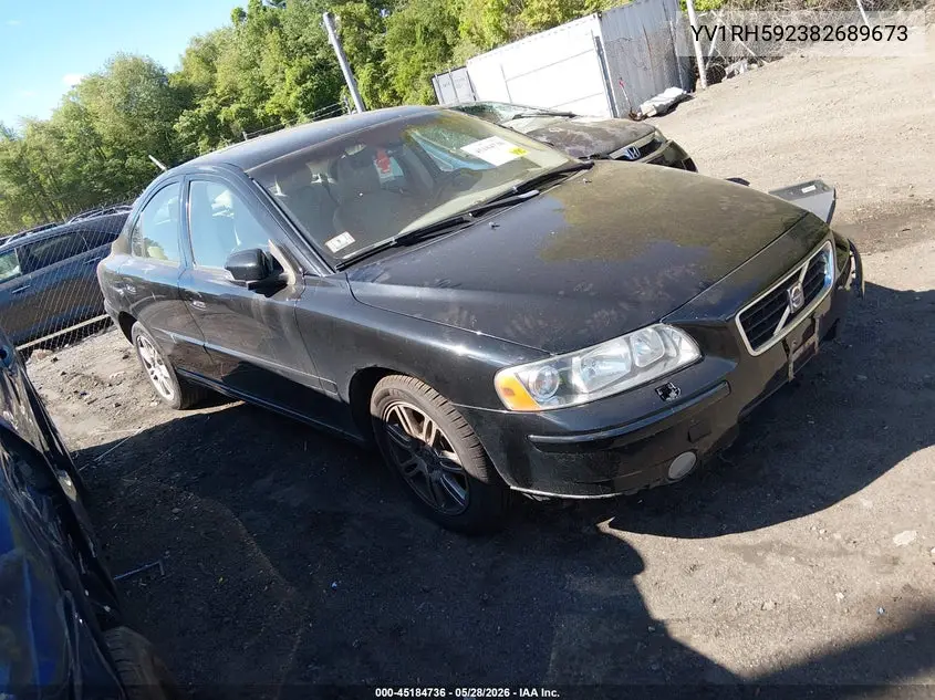 2008 Volvo S60 2.5T VIN: YV1RH592382689673 Lot: 45184736