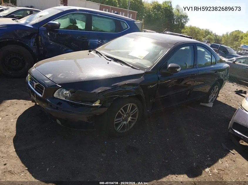 2008 Volvo S60 2.5T VIN: YV1RH592382689673 Lot: 45184736