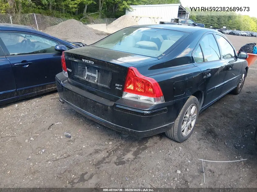 2008 Volvo S60 2.5T VIN: YV1RH592382689673 Lot: 45184736