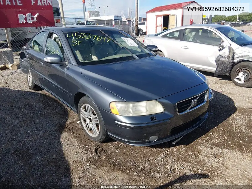 2008 Volvo S60 2.5T/2.5T W/Snrf VIN: YV1RS592682684372 Lot: 45337697