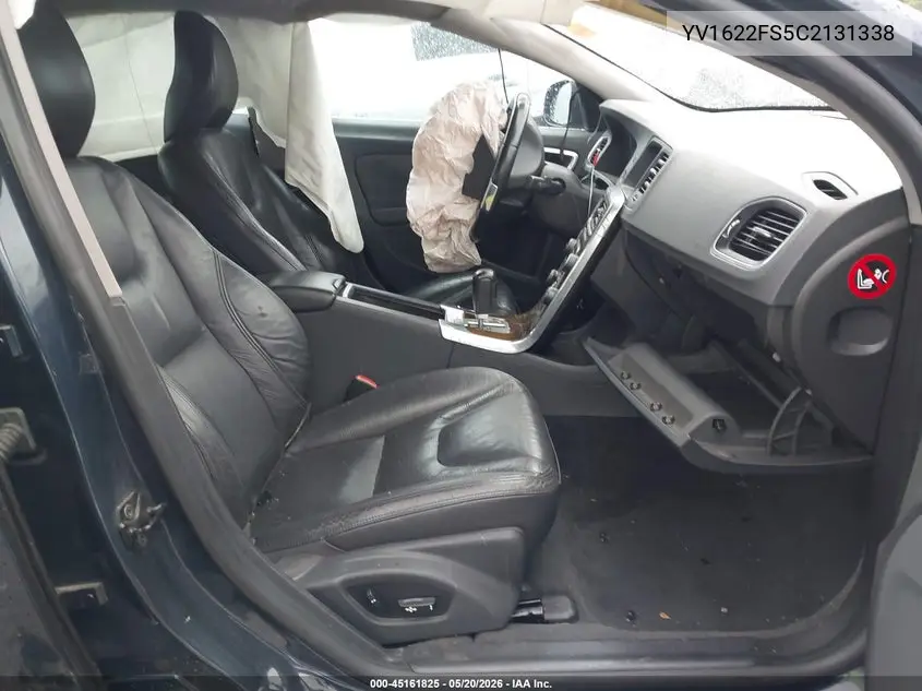 YV1622FS5C2131338 2012 Volvo S60 T5