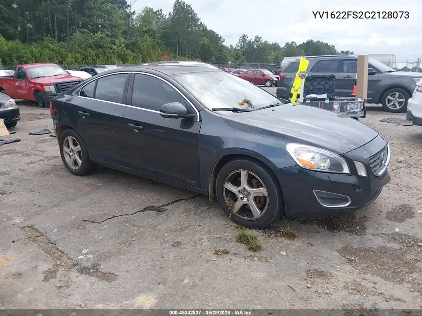 2012 Volvo S60 T5 VIN: YV1622FS2C2128073 Lot: 45242537