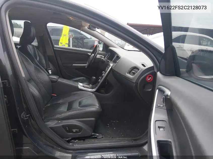 2012 Volvo S60 T5 VIN: YV1622FS2C2128073 Lot: 45242537