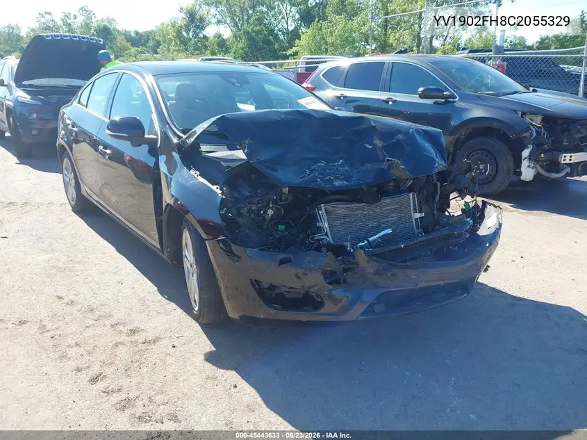 2012 Volvo S60 T6 VIN: YV1902FH8C2055329 Lot: 45443633