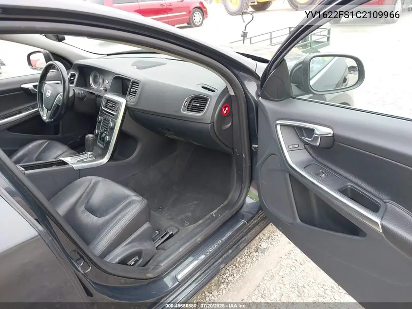 2012 Volvo S60 T5/T5 W/Moonroof VIN: YV1622FS1C2109966 Lot: 45656580