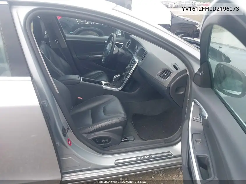 2013 Volvo S60 T5 VIN: YV1612FH0D2196073 Lot: 45211237