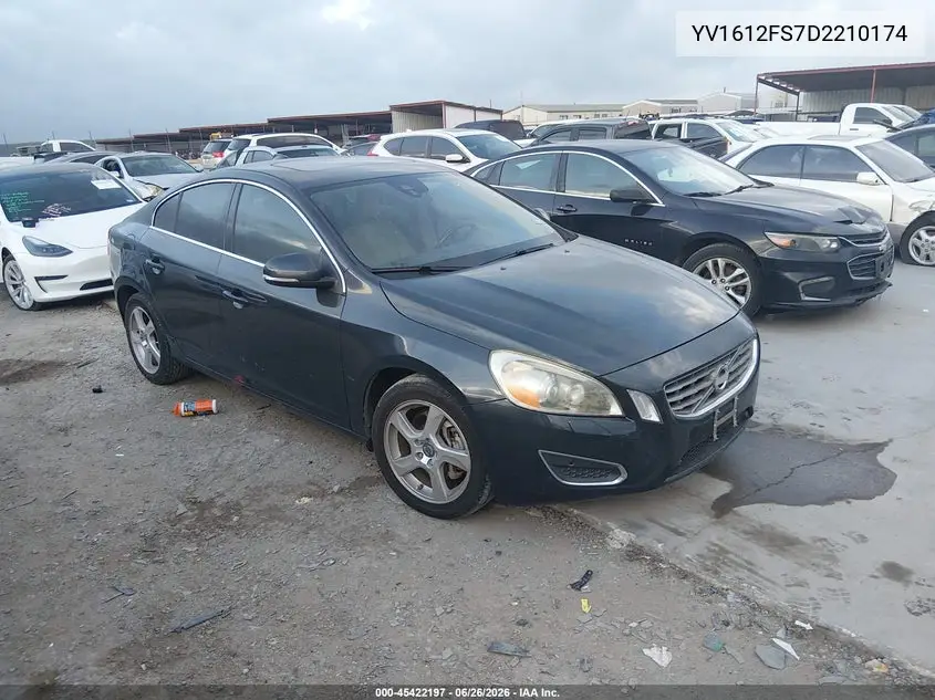 2013 Volvo S60 T5 Platinum VIN: YV1612FS7D2210174 Lot: 45422197
