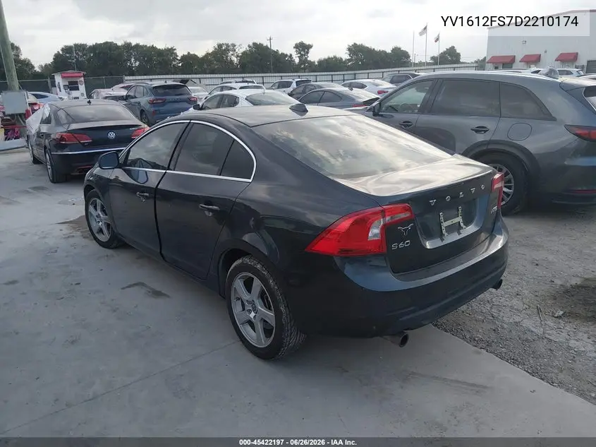 2013 Volvo S60 T5 Platinum VIN: YV1612FS7D2210174 Lot: 45422197