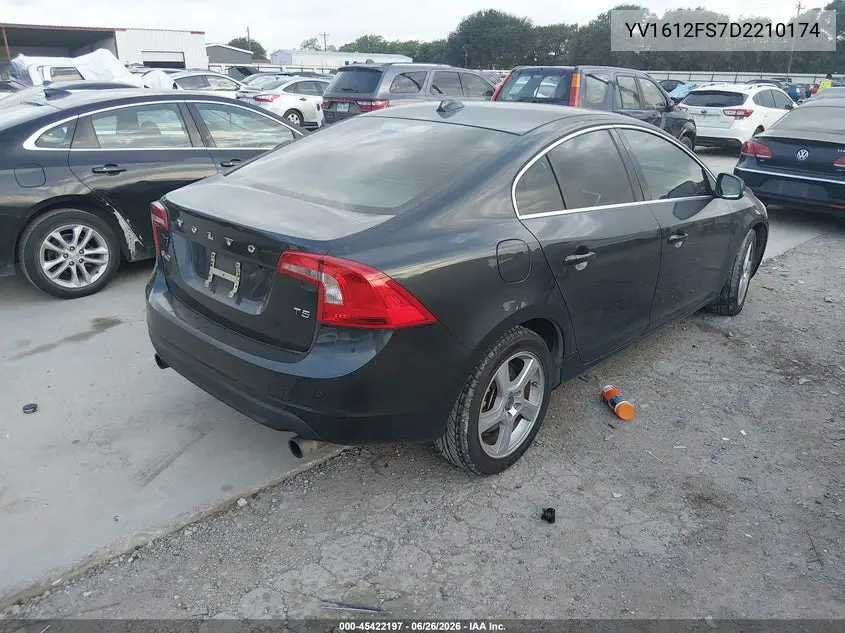 2013 Volvo S60 T5 Platinum VIN: YV1612FS7D2210174 Lot: 45422197