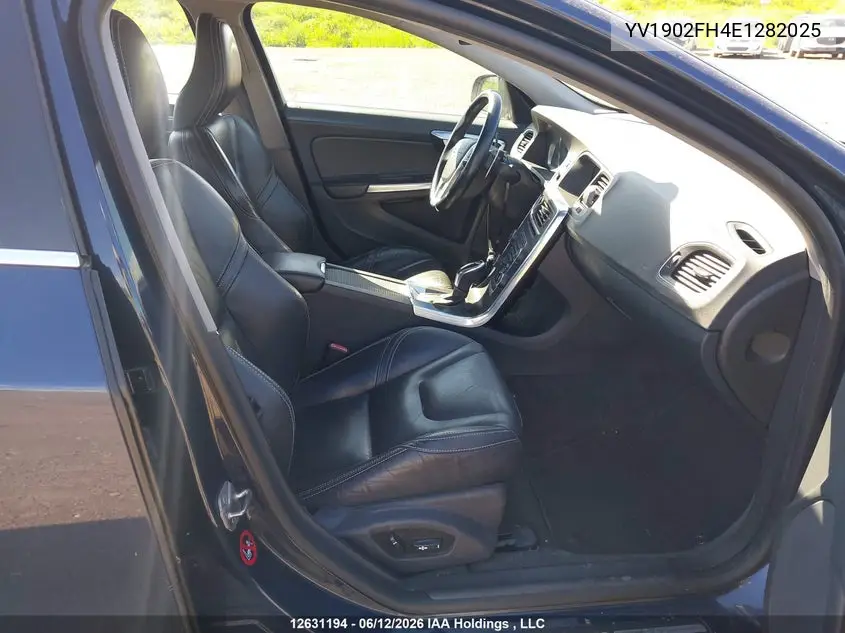 2014 Volvo S60 VIN: YV1902FH4E1282025 Lot: 12631194
