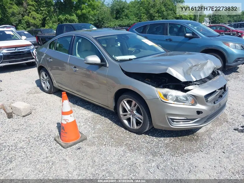 2014 Volvo S60 T5 VIN: YV1612FH7E2273832 Lot: 45534691