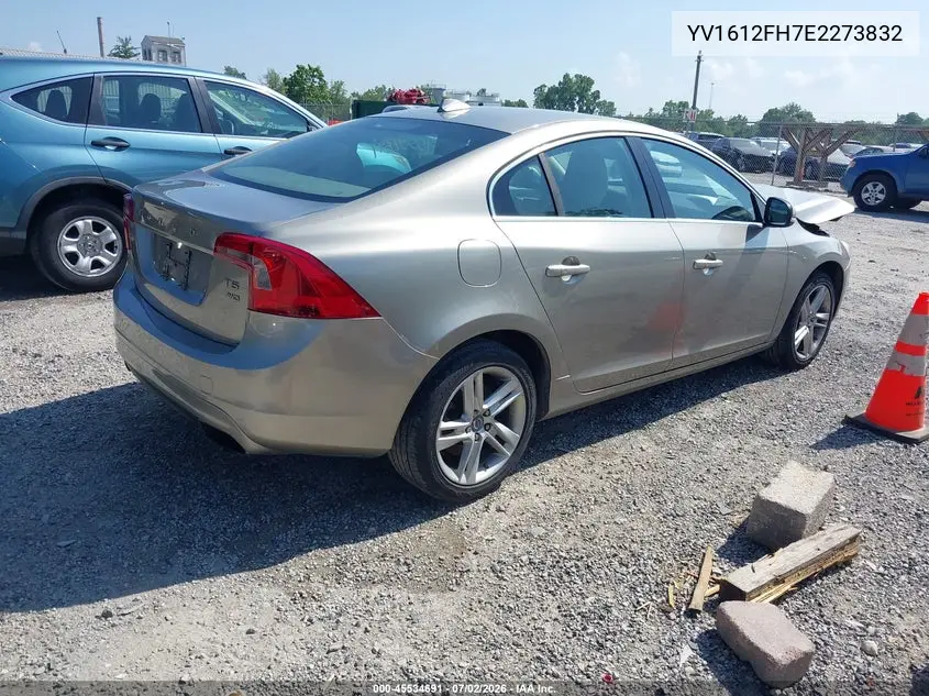 2014 Volvo S60 T5 VIN: YV1612FH7E2273832 Lot: 45534691