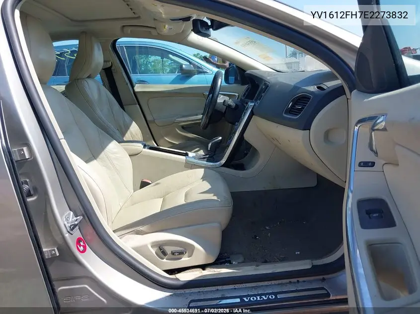 2014 Volvo S60 T5 VIN: YV1612FH7E2273832 Lot: 45534691