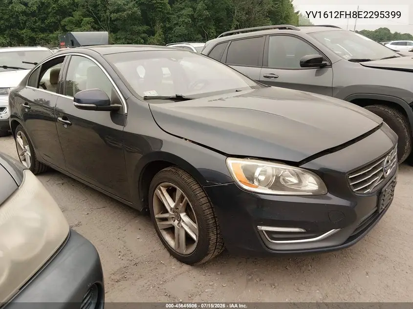 2014 Volvo S60 T5 VIN: YV1612FH8E2295399 Lot: 45645506