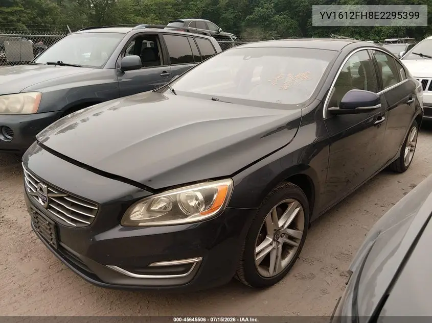 2014 Volvo S60 T5 VIN: YV1612FH8E2295399 Lot: 45645506