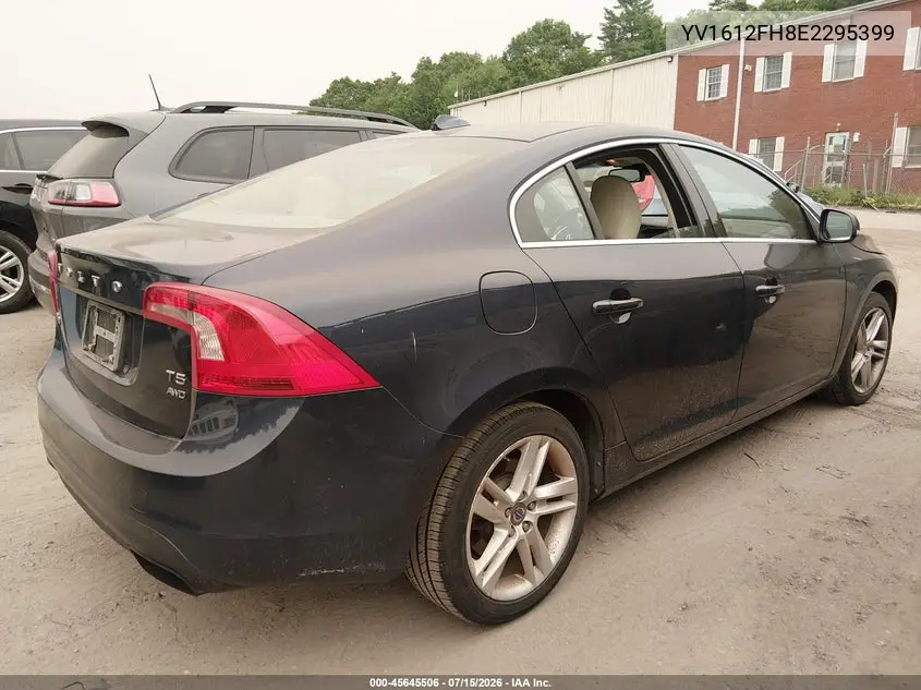 2014 Volvo S60 T5 VIN: YV1612FH8E2295399 Lot: 45645506