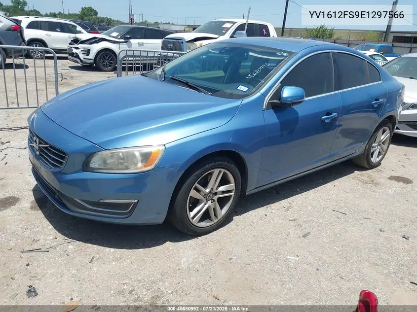 2014 Volvo S60 T5 Platinum VIN: YV1612FS9E1297566 Lot: 45680992