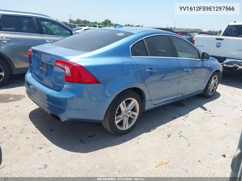 2014 Volvo S60 T5 Platinum VIN: YV1612FS9E1297566 Lot: 45680992
