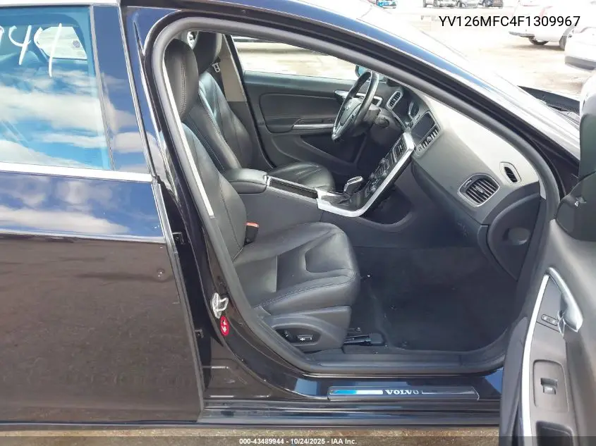 YV126MFC4F1309967 2015 Volvo S60 T5 Premier Plus