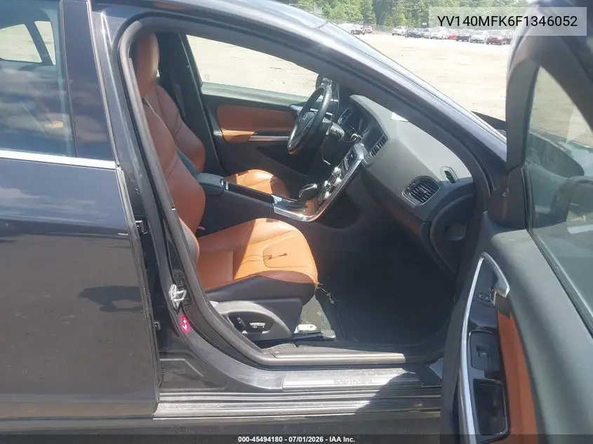2015 Volvo S60 T5 Premier VIN: YV140MFK6F1346052 Lot: 45494180