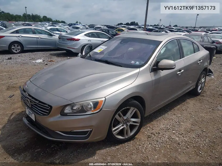 2015 Volvo S60 T5 Premier VIN: YV1612TK9F1357173 Lot: 45580484