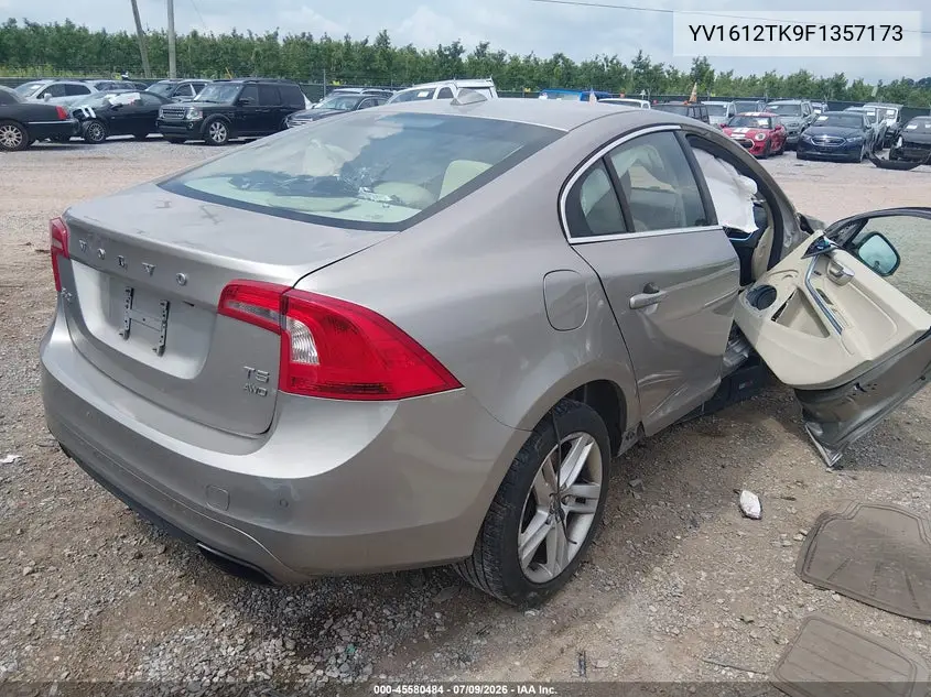 2015 Volvo S60 T5 Premier VIN: YV1612TK9F1357173 Lot: 45580484