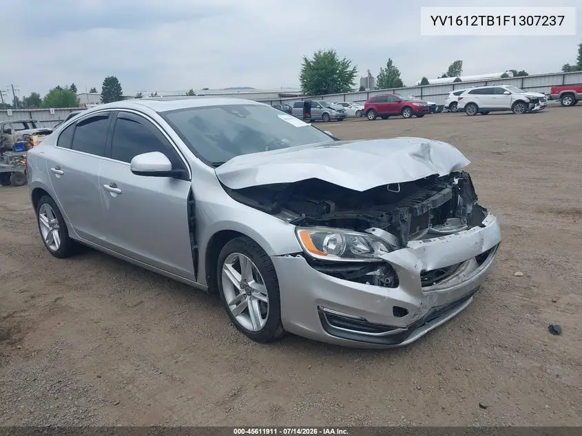 2015 Volvo S60 T5 Premier VIN: YV1612TB1F1307237 Lot: 45611911