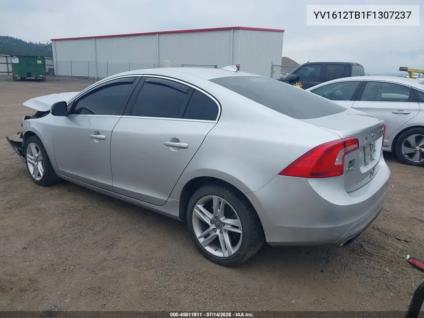 2015 Volvo S60 T5 Premier VIN: YV1612TB1F1307237 Lot: 45611911