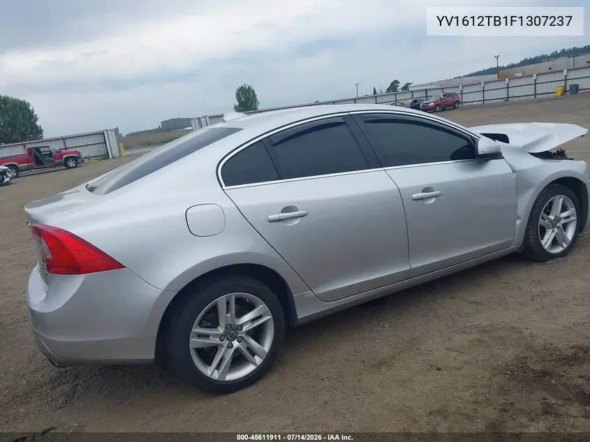 2015 Volvo S60 T5 Premier VIN: YV1612TB1F1307237 Lot: 45611911