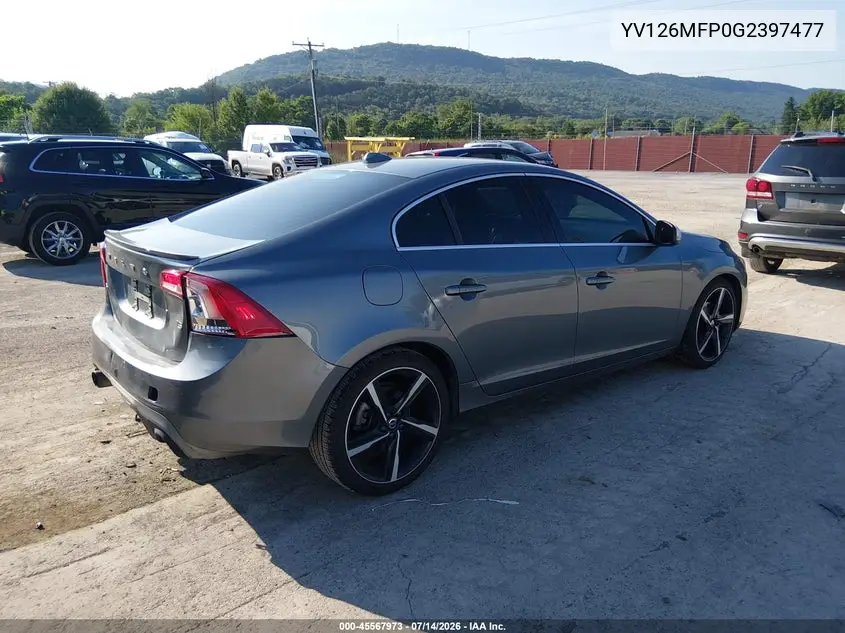 2016 Volvo S60 T5 R-Design Special Edition VIN: YV126MFP0G2397477 Lot: 45567973