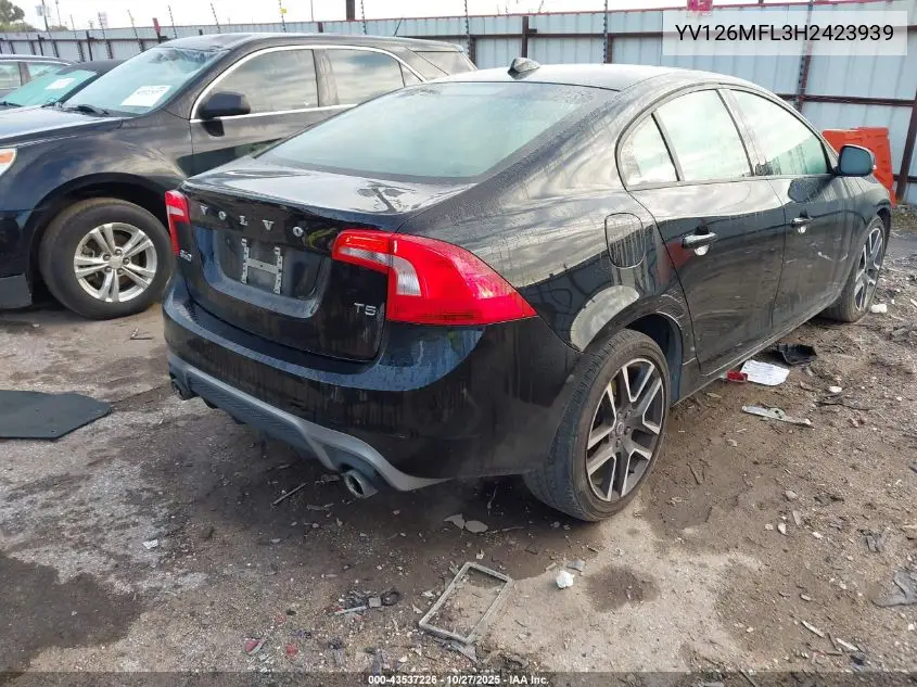 YV126MFL3H2423939 2017 Volvo S60 T5 Dynamic