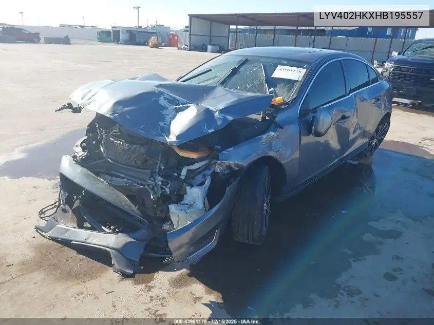 LYV402HKXHB195557 2017 Volvo S60 Inscription T5