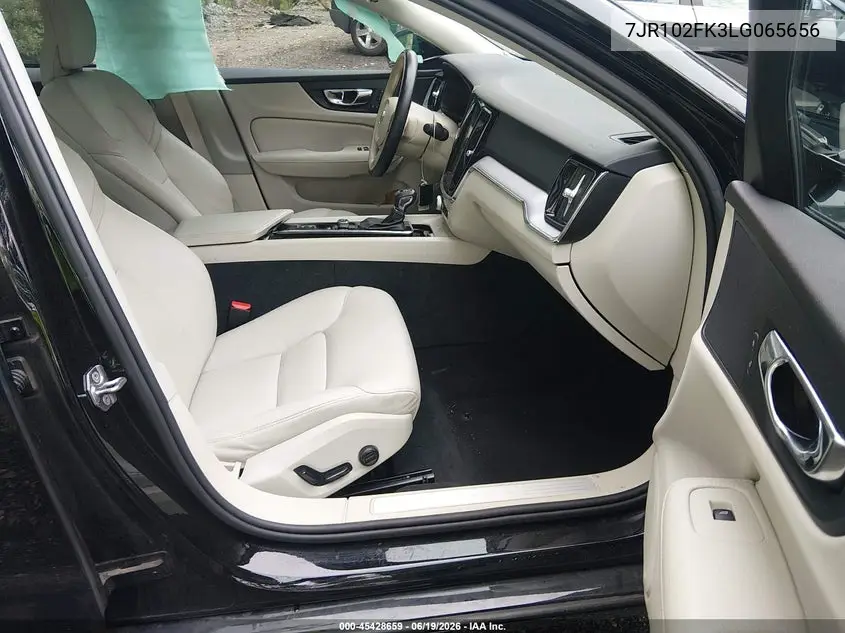 2020 Volvo S60 Momentum VIN: 7JR102FK3LG065656 Lot: 45428659