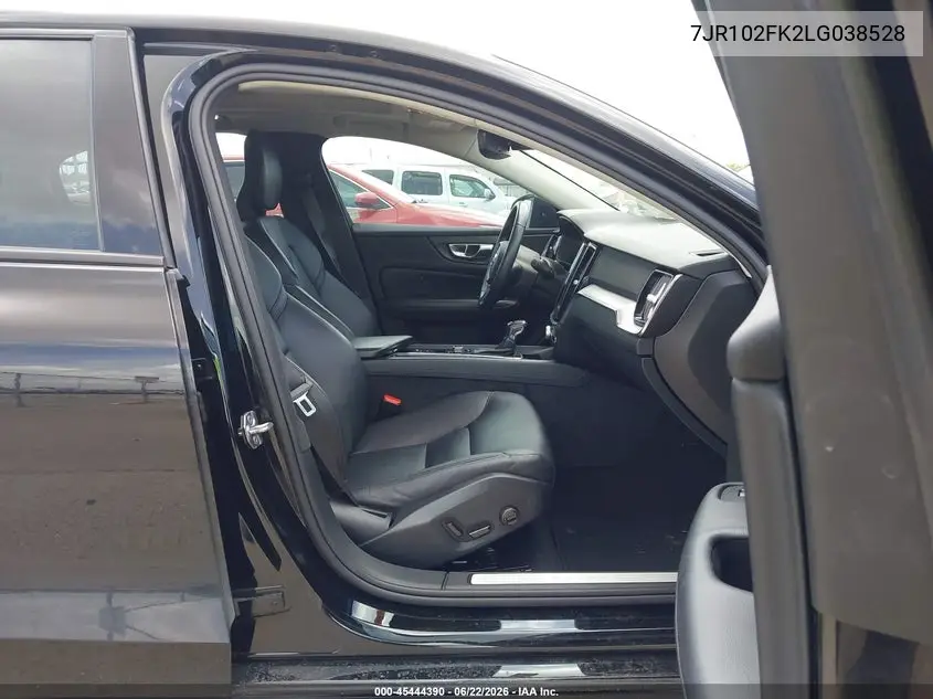 2020 Volvo S60 T5 Momentum VIN: 7JR102FK2LG038528 Lot: 45444390