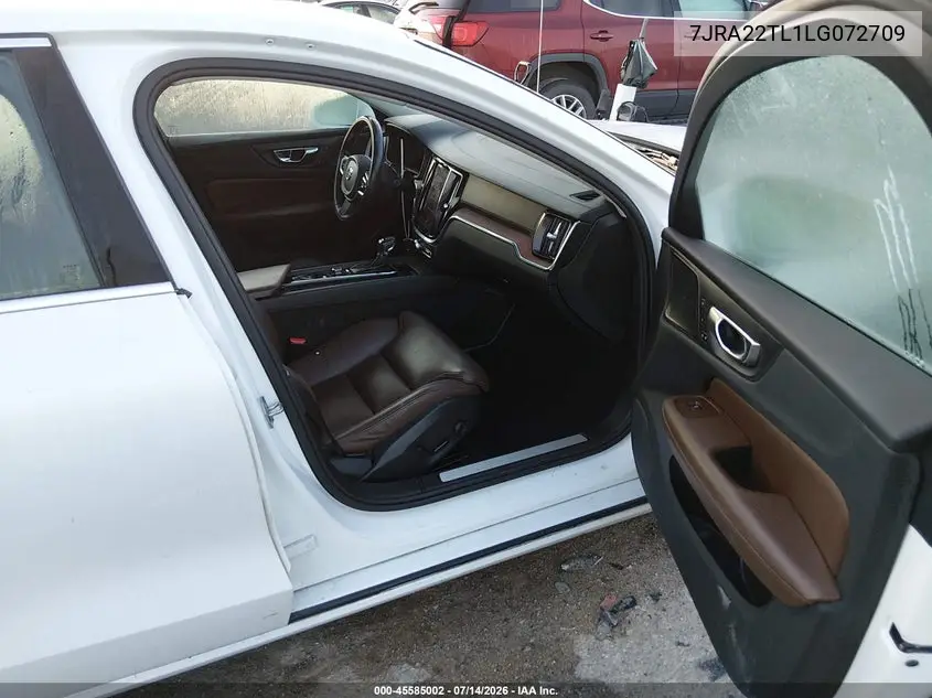 2020 Volvo S60 T6 Inscription VIN: 7JRA22TL1LG072709 Lot: 45585002