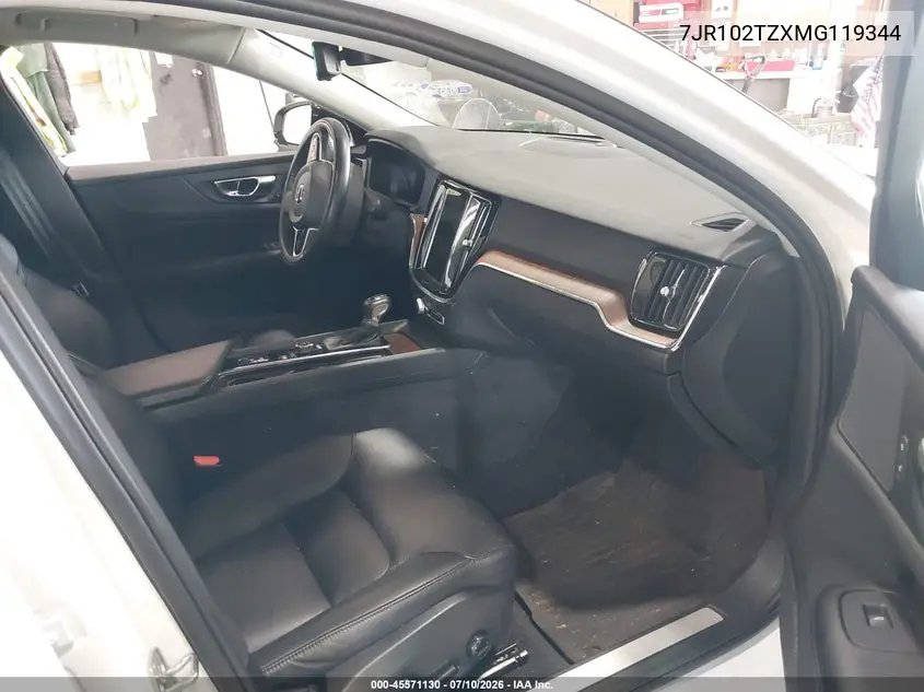 2021 Volvo S60 T5 Momentum VIN: 7JR102TZXMG119344 Lot: 45571130