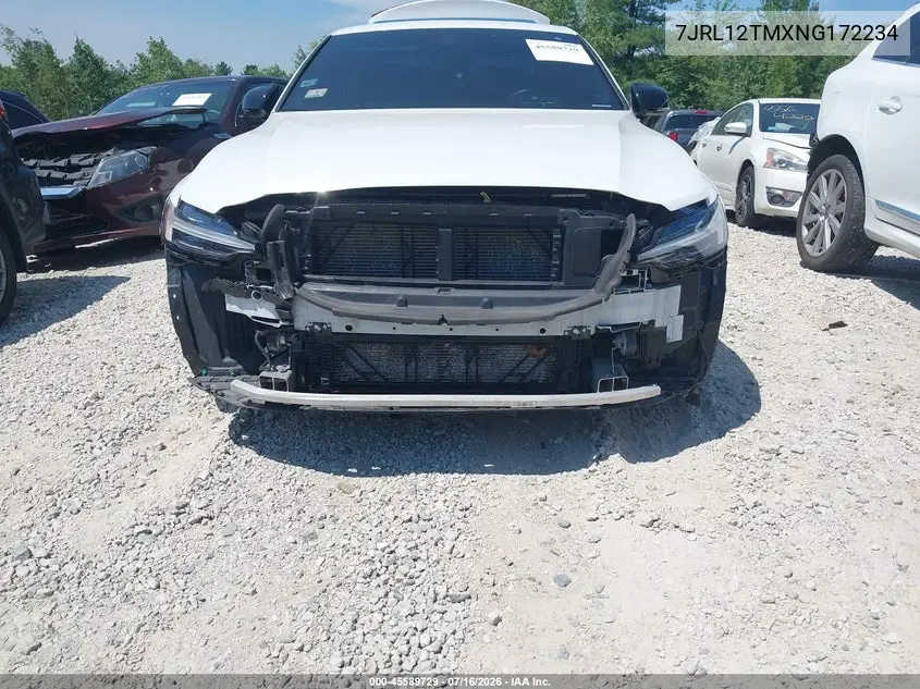 2022 Volvo S60 B5 R-Design VIN: 7JRL12TMXNG172234 Lot: 45589729