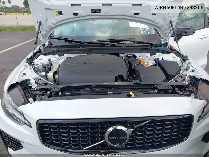 2024 Volvo S60 Recharge Plug-In Hybrid T8 Plus Dark Theme VIN: 7JRH60FL4RG298206 Lot: 45382920