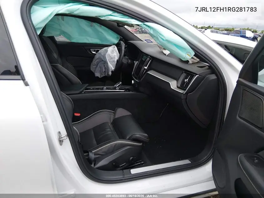2024 Volvo S60 B5 Plus Black Edition VIN: 7JRL12FH1RG281783 Lot: 45383893