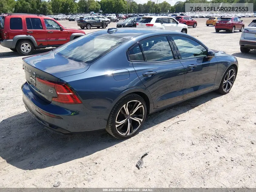 2024 Volvo S60 B5 Plus Dark Theme VIN: 7JRL12FL5RG282553 Lot: 45575400